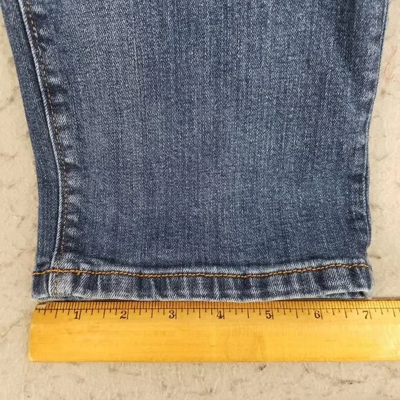 Diesel Jeans Mens 38 Blue Denim Straight Leg Button Fly Stretch Casual Pants